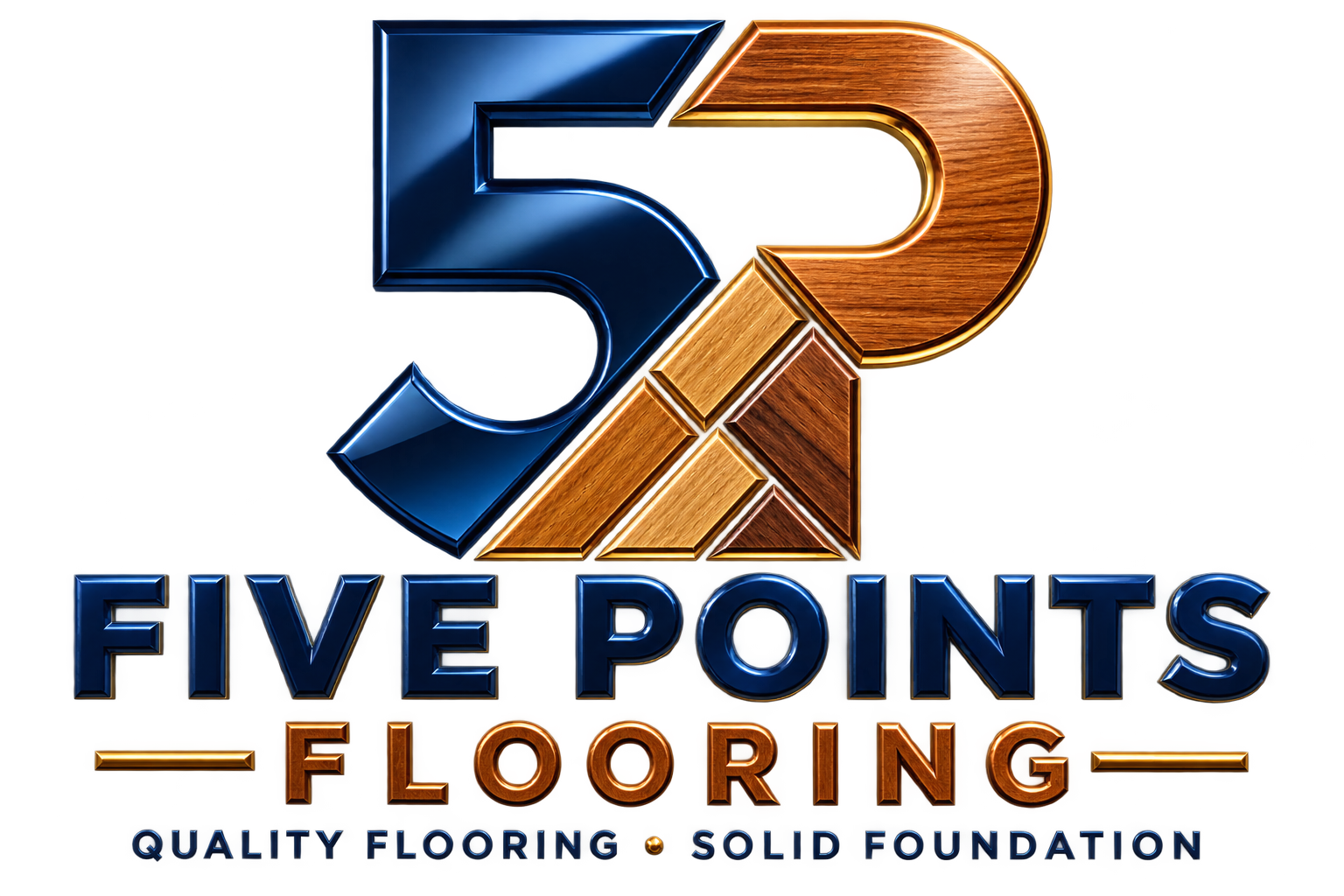 5-Point Flooring Logo